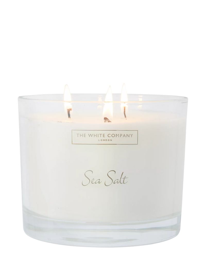 The White Company scented candle Sea Salt 770g, UK version