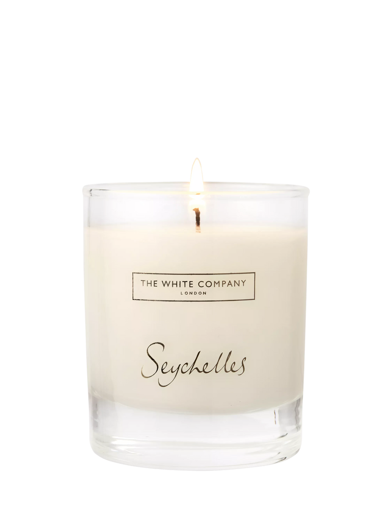 The White Company Seychelles scented candle 140g (British brand)