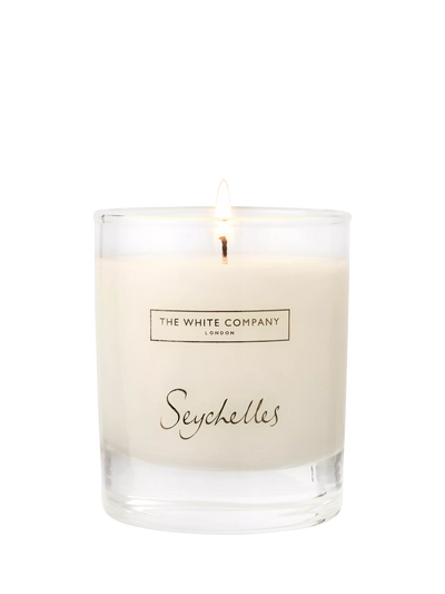 John Lewis Scented Candle with Bergamot, Orange, and Coconut Notes 140g- Buy online at McGrocer