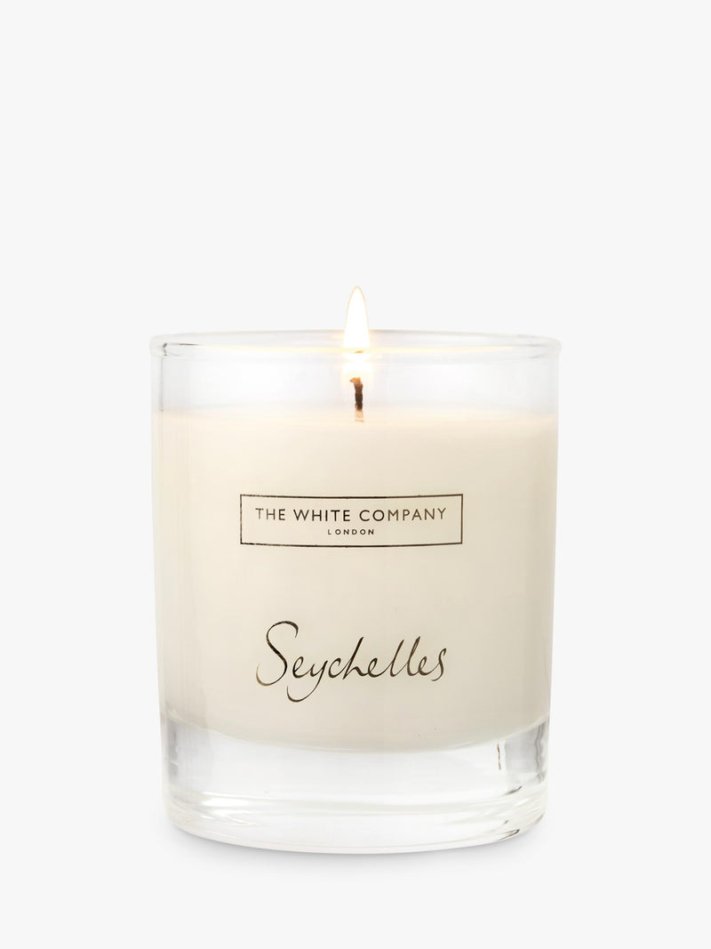 The White Company Seychelles scented candle 140g (British brand)
