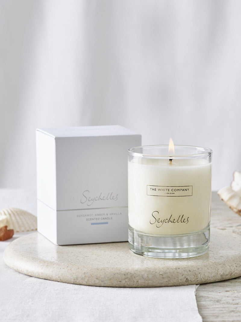 The White Company Seychelles scented candle 140g (British brand)