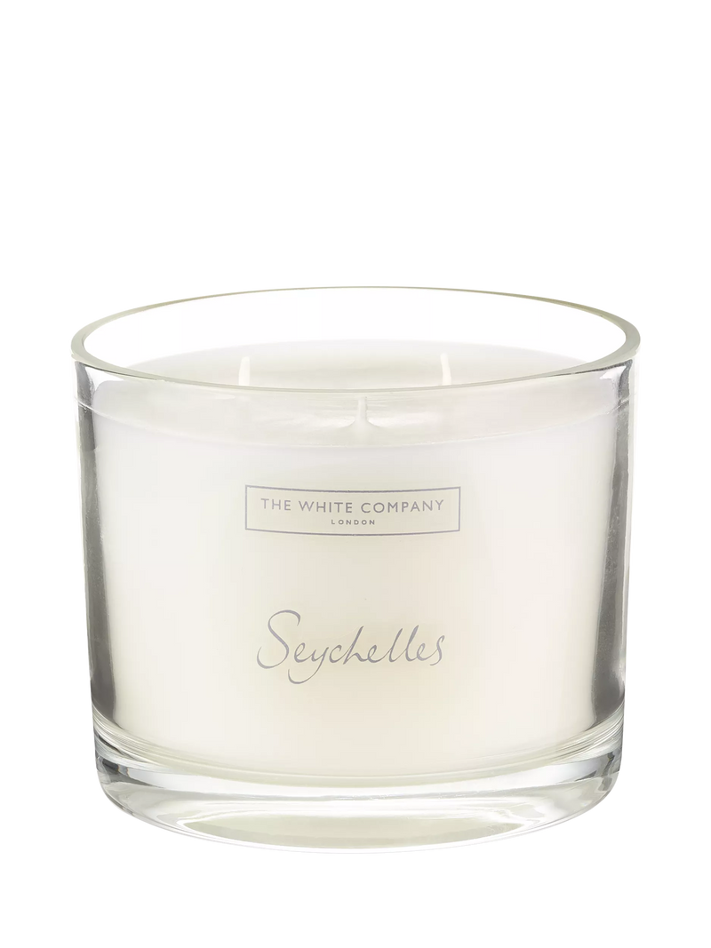 The White Company Seychelles scented candle 770g (British brand)