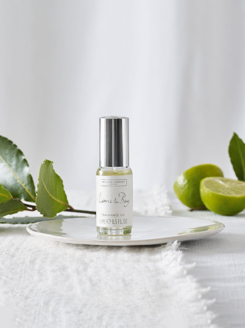The White Company Lime and Bay Fragrance Oil 15ml (British brand)