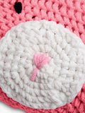 Wool Couture Mabel Bunny cushion crochet kit - British product
