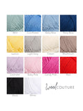Wool Couture baby blanket crochet kit Brights (British brand)