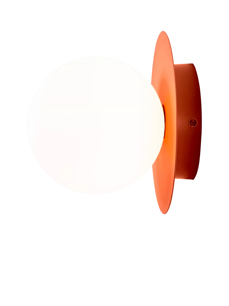 houseof Opal wall light orange H16xW16xD19.5cm (British brand)