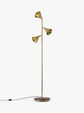 houseof Cone 3-Arm Floor Lamp brass - British product