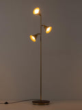 houseof Cone 3-Arm Floor Lamp brass - British product