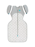Love to Dream transition baby sleeping bag 1.5 tog cloud white, UK version