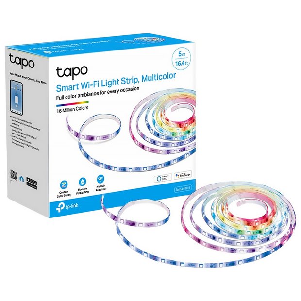 Tapo smart light strip zonal colour control 5m (British brand)