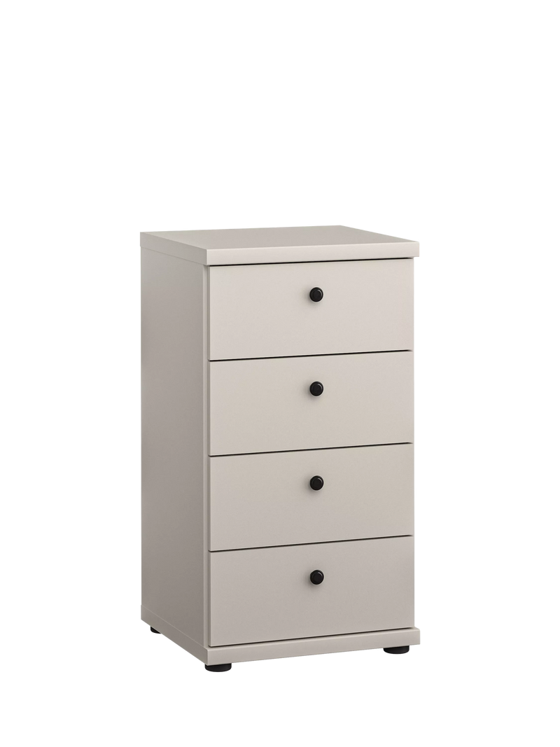 John Lewis Marlow 4 drawer narrow chest champagne - British product