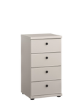John Lewis Marlow 4 drawer narrow chest champagne - British product