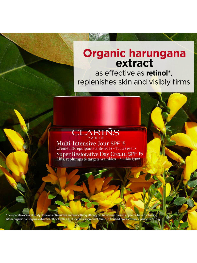 Clarins Super Restorative Day Cream SPF15 50ml, imported from the UK