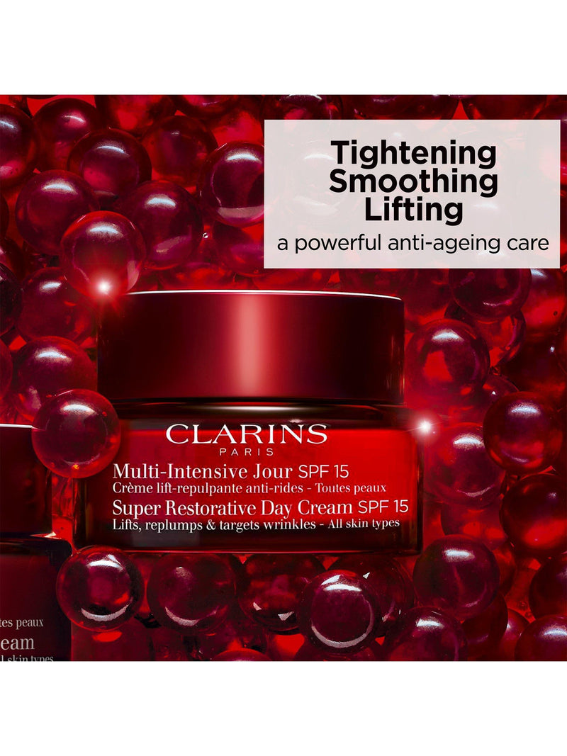 Clarins Super Restorative Day Cream SPF15 50ml, imported from the UK