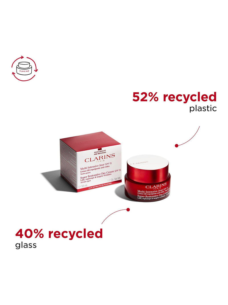 Clarins Super Restorative Day Cream SPF15 50ml, imported from the UK