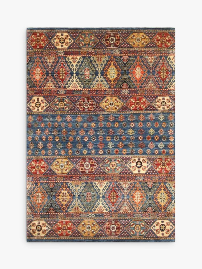 Gooch Oriental Khurjeen blue rug L177 x W121 cm, UK version