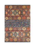 Gooch Oriental Khurjeen blue rug L177 x W121 cm, UK version
