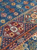 Gooch Oriental Khurjeen blue rug L177 x W121 cm, UK version