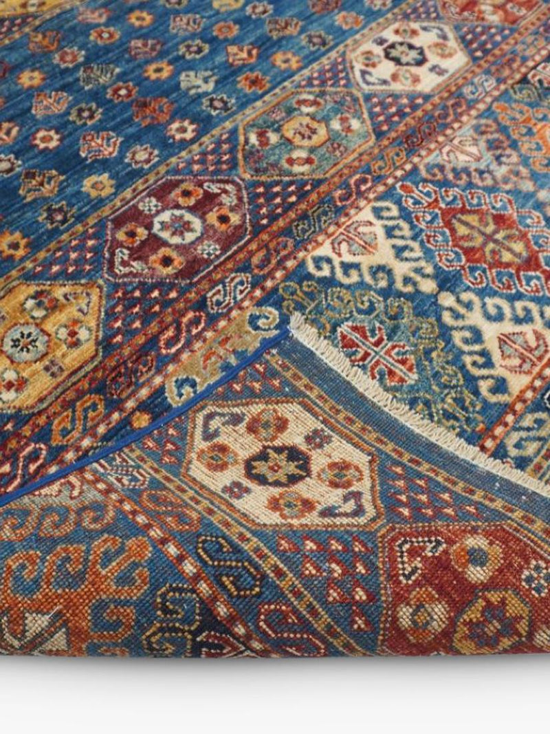 Gooch Oriental Khurjeen blue rug L177 x W121 cm, UK version