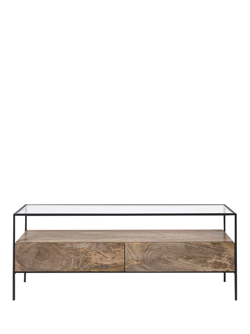 Swoon Mackay TV unit natural finish, imported from the UK