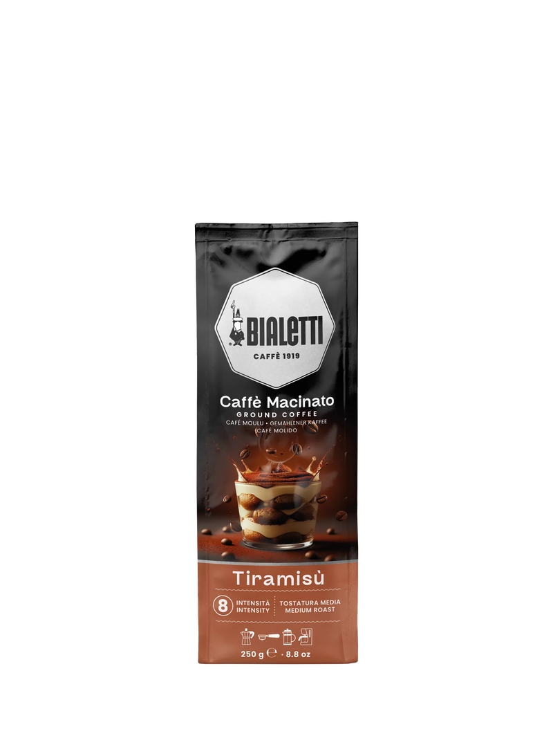 Bialetti Tiramisu ground coffee 250g (British brand)