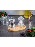 Peugeot Linea bamboo salt and pepper mill tray, UK version