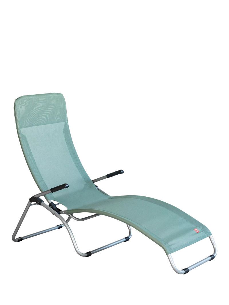 Fiam Samba folding sun lounger - British product