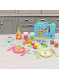 Bluey wooden picnic playset with accessories, UK version