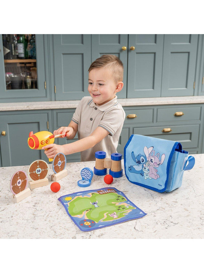 Disney Stitch kids adventure bag with accessories, imported from the UK