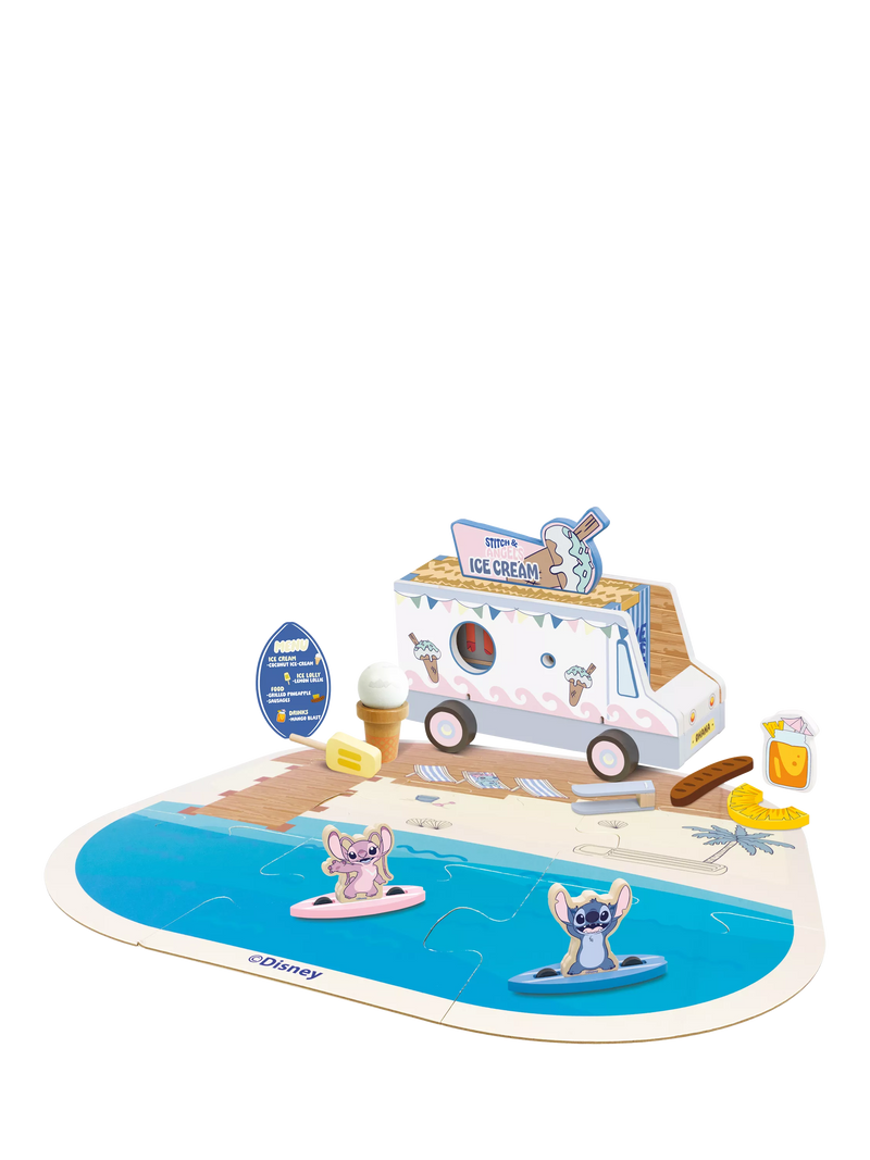 Disney Stitch transforming vehicle playset - British product