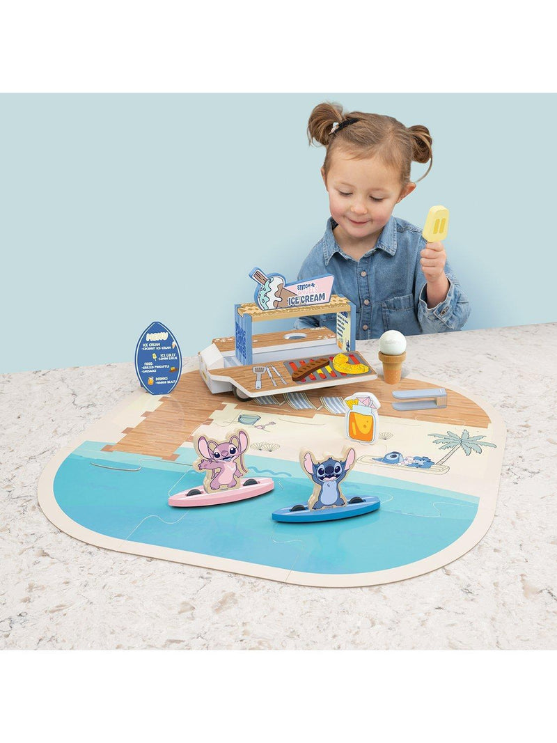 Disney Stitch transforming vehicle playset - British product