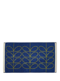 Orla Kiely bath mat Navy Olive 90x50cm, UK version