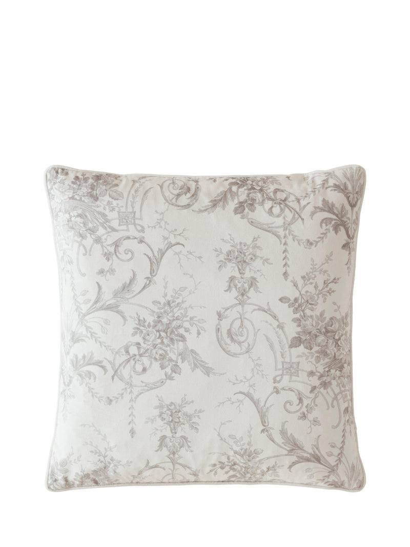 Laura Ashley Tuileries velvet cushion 50x50, UK version