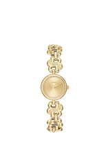 John Lewis HUGO BOSS Women's Double B Bracelet Strap Watch, Gold- Buy online at McGrocer