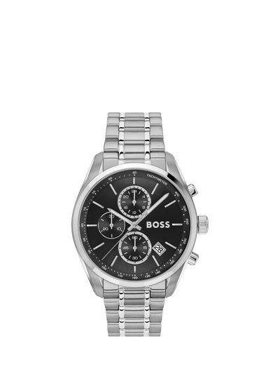 John Lewis HUGO BOSS Grand Prix 44 Men's Chronograph Watch, 44mm- Buy online at McGrocer