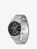 BOSS Grand Prix 44 Chronograph stainless steel watch (British brand)