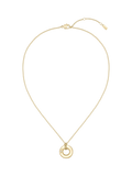 HUGO BOSS gold hoop pendant necklace - British product