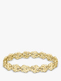 BOSS bracelet gold Double B strand chain (British brand)