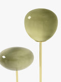 MADE Adrienne green glass floor lamp, UK version