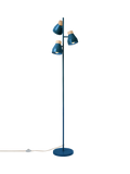 MADE Albert 3 Light Floor Lamp Blue, imported from the UK