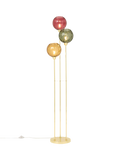 MADE Ilaria triple floor lamp in green, UK version