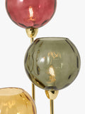 MADE Ilaria triple floor lamp in green, UK version