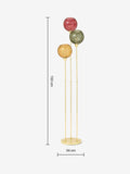 MADE Ilaria triple floor lamp in green, UK version