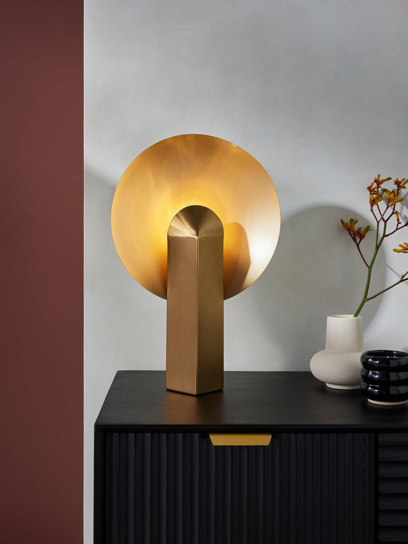 MADE Axel table lamp brass (British brand)
