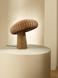 MADE Leilani woven rattan table lamp, imported from the UK