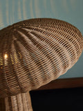 MADE Leilani woven rattan table lamp, imported from the UK