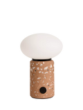MADE Mirissa rechargeable portable terrazzo table lamp H25cm, UK version