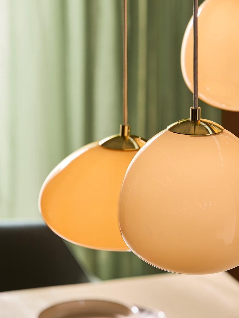 MADE Adrienne cluster pendant ceiling light in cream (British brand)