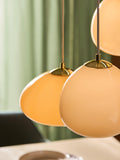 MADE Adrienne cluster pendant ceiling light in cream (British brand)