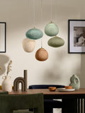 MADE Adrienne green pendant ceiling light - British product